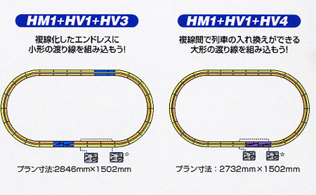 KATO HOゲージ HV-4 電動ポイント6 番片渡りセット 3-114 鉄道模型 レールセット g6bh9ry