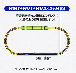 独特の上品 HOエンドレス線路基本セット 鉄道模型
