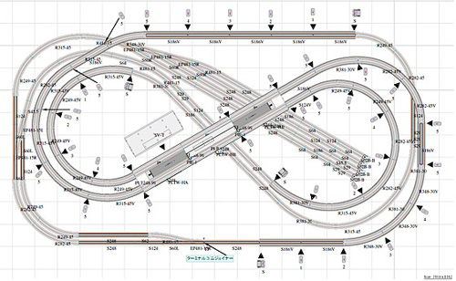 プラン06 1 畳1枚強のコンパクトなロングランプラン Katoレール Kato カトー Rail Plan06 1 鉄道模型 Nゲージ 通販