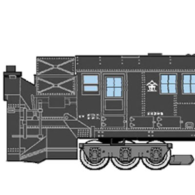 キ608・ロータリー式  除雪車