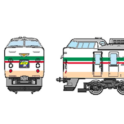 183系-100・1000 グレードアップ旧あずさ色 特急あずさ 9両セット