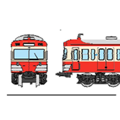 伊豆箱根鉄道 1100系・赤電塗装 3両セット