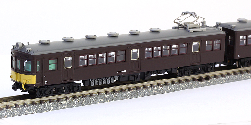 クモハ41 宇部線茶色黄帯 4両セット | マイクロエース A2360 鉄道模型
