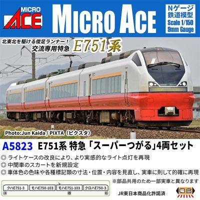 E751系 特急「スーパーつがる」4両セット