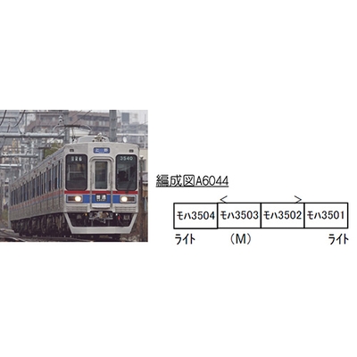 芝山鉄道3500形 4両セット