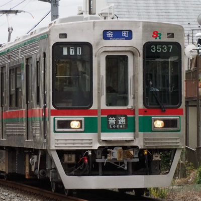 芝山鉄道3500形 緑帯 4両セット