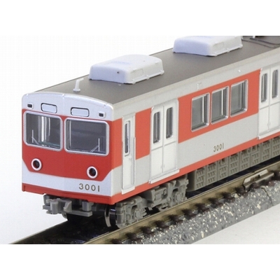 神戸電鉄3000系 前期型・登場時 4両セット