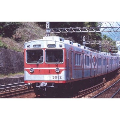 神戸電鉄3000系・中期型・新塗装・ワンマン 4両セット