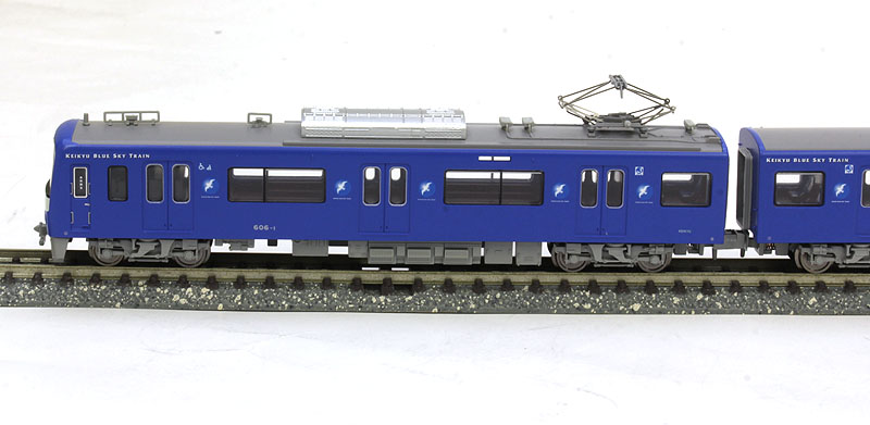 京急600形 KEIKYU BLUE SKY TRAIN SRアンテナ付 8両セット | マイクロ 
