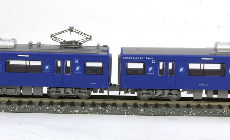 京急600形 KEIKYU BLUE SKY TRAIN SRアンテナ付 8両セット | マイクロ 