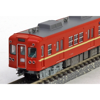 京成3300形・クロスシート試作車・ファイヤーオレンジ 4両セット