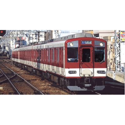 近鉄9200系・京都・奈良線・白+マルーン・帯付 4両セット