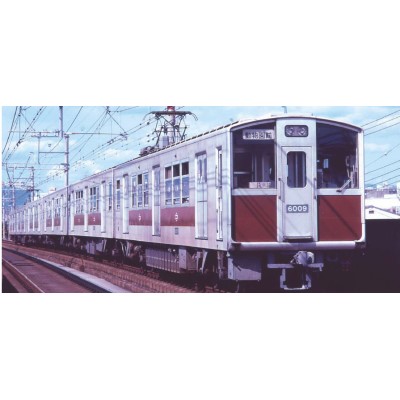 大阪市交通局 60系 パンタグラフ集電方式 非冷房車両 側面茶帯 8両セット