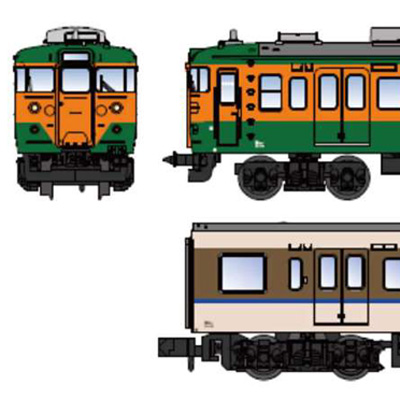 113系 網干総合車両所 F6編成 4両セット