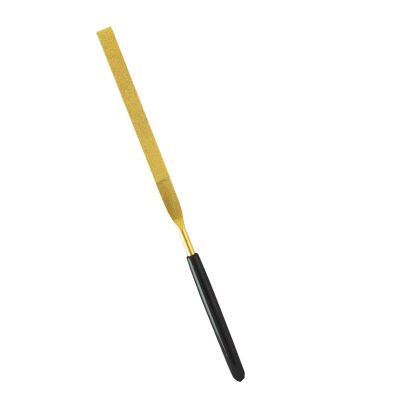 チタンコーティング ダイヤモンドヤスリ #200 平