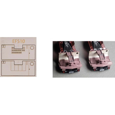 【HO】 HO EF510運転室背面シール(1輛分) KATO用