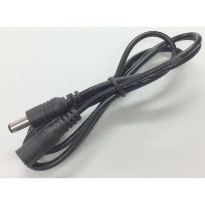 DC延長ケーブル 1m (黒) 
