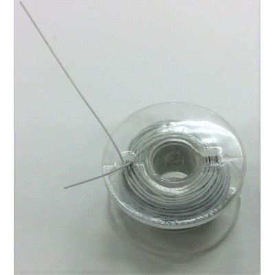 極細電線 36AWG 10m 白色 
