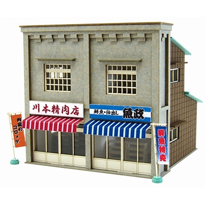 商店F(ペーパークラフト) | さんけい MP03-83 鉄道模型 Nゲージ 通販
