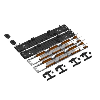 201系走行化キットB 床下機器 座席付属（クハ201 200用）