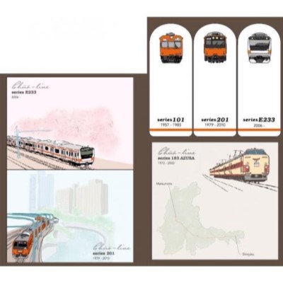 鉄道クロニクル中央線スティッキーブック