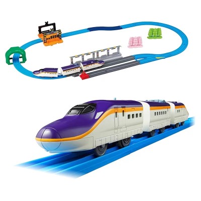 連結!E8系つばさ&トミカアーチ踏切セット