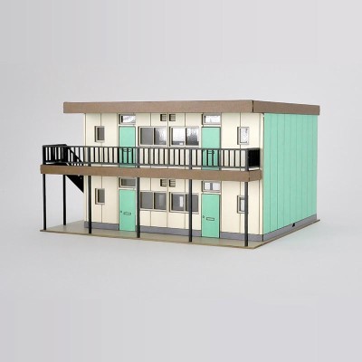 1/150 アパート B（緑）