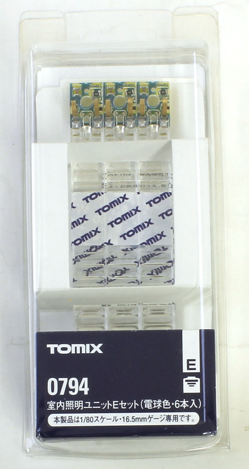 HO】 室内照明ユニットEセット(白色＆電球色) | TOMIX(トミックス) 0794 0795 鉄道模型 HOゲージ 通販