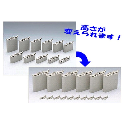 複線コンクリート橋脚セット 