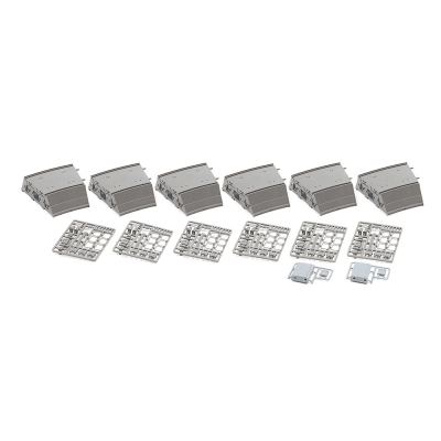 ワイドカーブレール用複線築堤C317 280-15（6個セット）