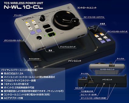 Tomix 5514 TCS ワイヤレス・パワーユニット N-WL 10-CL