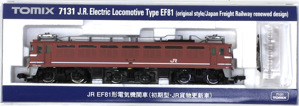 7336円 激安超特価 トミーテック TOMIX Nゲージ EF81形 初期型 JR貨物更新車 7131