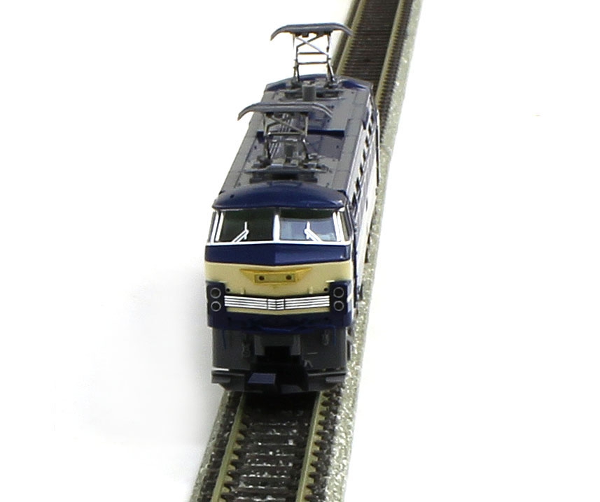 青  公式の店舗 TOMIX Nゲージ  電気機関車 後期型 特急牽引機  JR EF66 0形  グレー台車 7143 鉄道模型