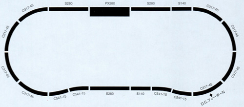 レールセット複線化セット(レールパターンD) | TOMIX(トミックス