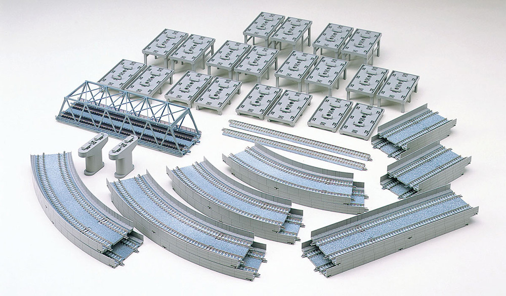 レールセット高架複線立体交差セット(HCパターン) | TOMIX(トミックス