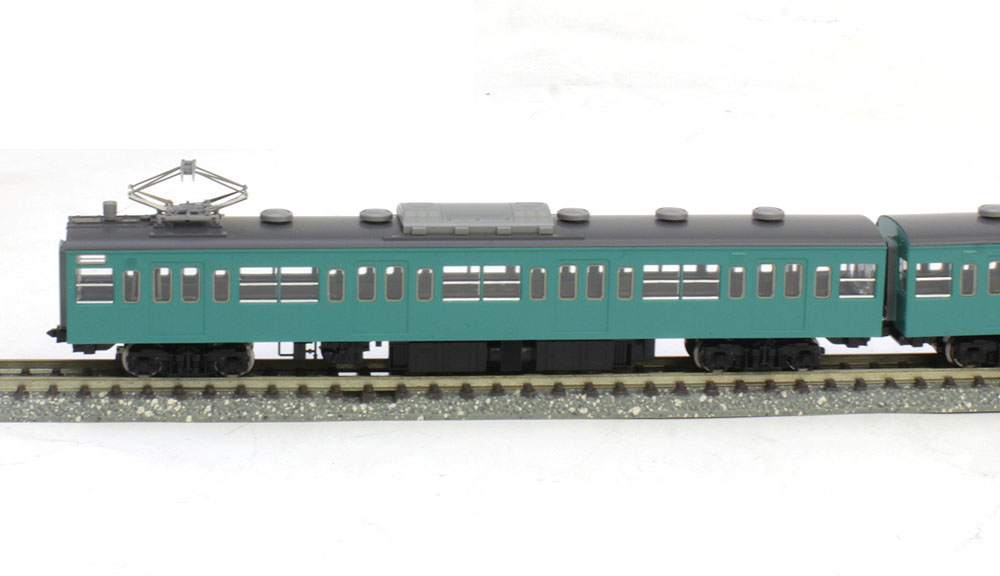 103系通勤電車(初期型冷改車・エメラルドグリーン) 基本＆増結セット 