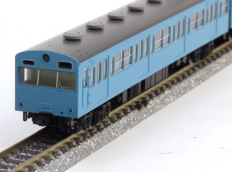 103系通勤電車(初期型非冷房車・スカイブルー)基本＆増結セット
