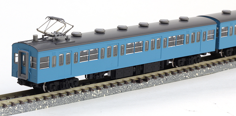 103系通勤電車(初期型非冷房車・スカイブルー)基本＆増結セット 