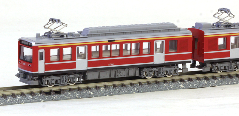 箱根登山鉄道 2000形サン・モリッツ号(レーティッシュ塗装)セット (2両