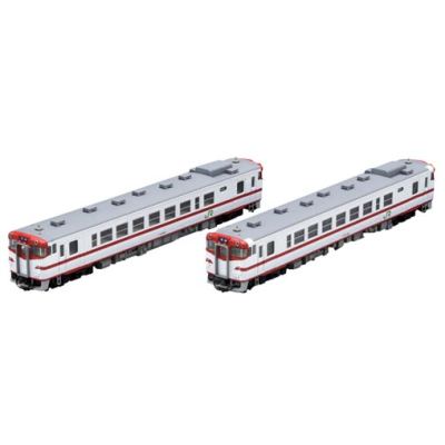 キハ40 500形ディーゼルカー（盛岡色 赤鬼）セット（2両）