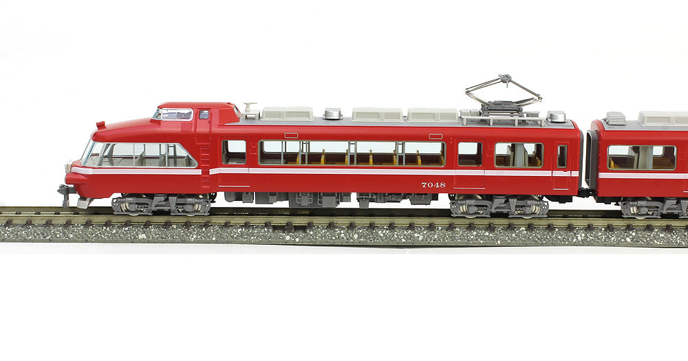名鉄7000系パノラマカー（第47編成）白帯車セット（4両） | TOMIX