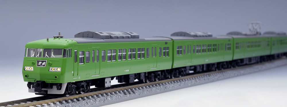 tomix 117系　300 近郊電車（緑色）セット