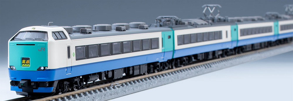 未使用品TOMIX JR 485-3000系特急電車(はつかり)基本+増結セット