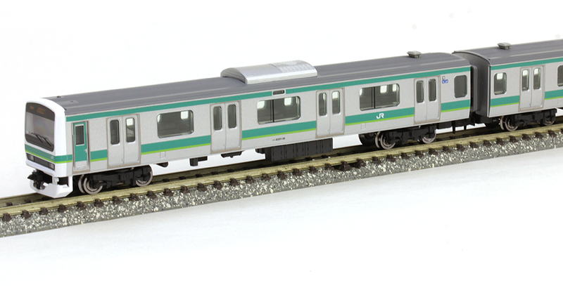 TOMIX 16番(1/80,HO) E231系 常磐線 5両セット 室内灯付