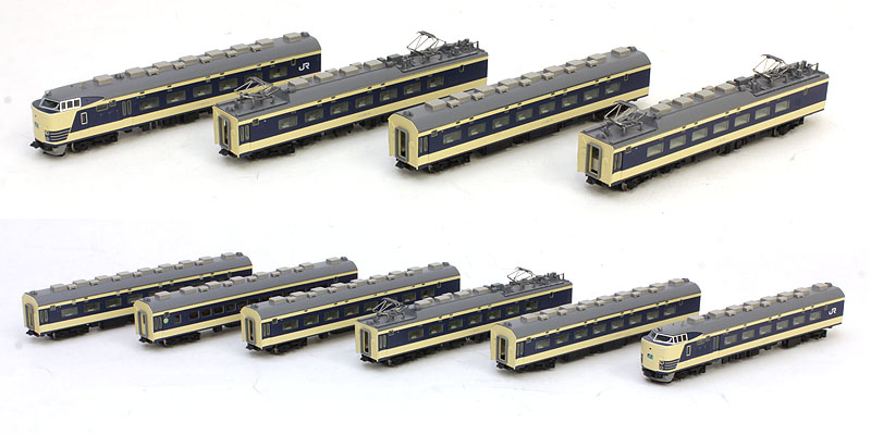 限定 583系特急電車(きたぐに・国鉄色)セット (10両) | TOMIX 