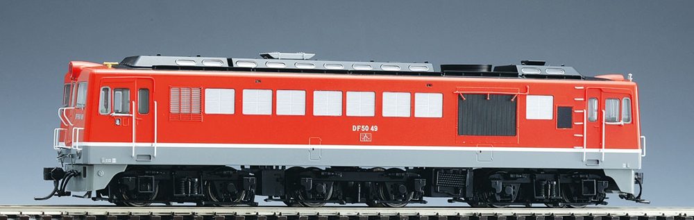 HOゲージ TOMIX 国鉄DF50形ディーゼル機関車（朱色・前期型）ジャンク