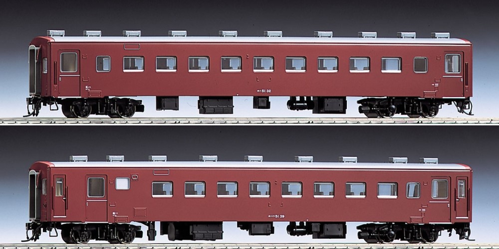 50系51形客車セット（4両） | TOMIX(トミックス) HO-9053 鉄道模型 HO