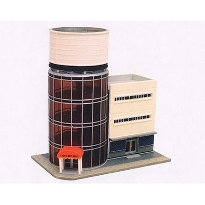 Contemporary Office Tower C 1/150 N scale Building 039-3 Tomytec 