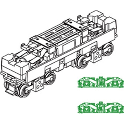 動力ユニット TM-ED01 鉄コレ電気機関車用(車輪径6mm)