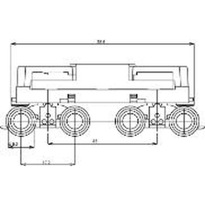 TM-ED02 鉄コレ電気機関車用(車輪径8.2mm)